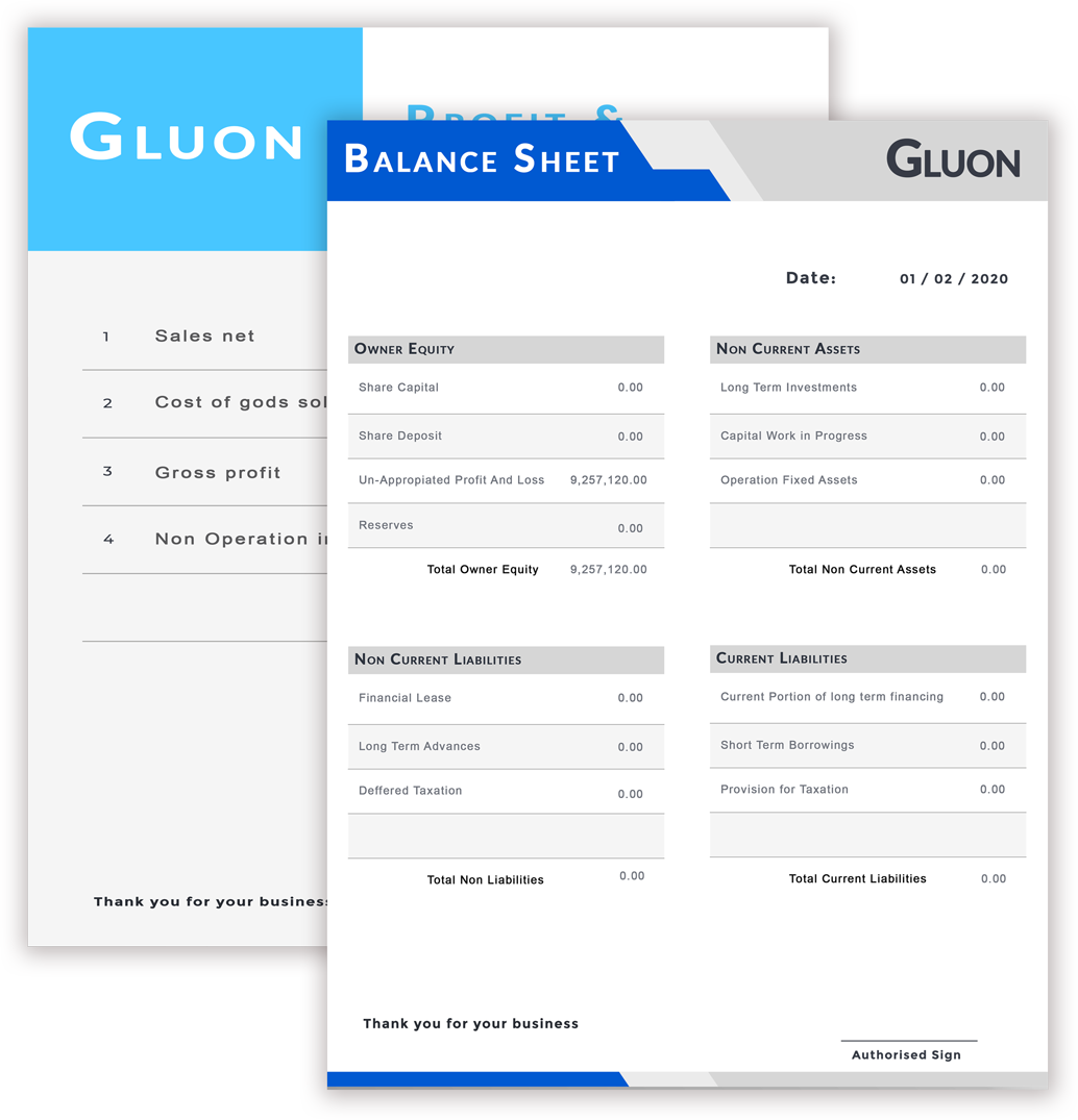 Report printing of ERP software. Gluon ERP is the best ERP System in Pakistan, UAE, Saudi Arabia, Africa, Europe, USA