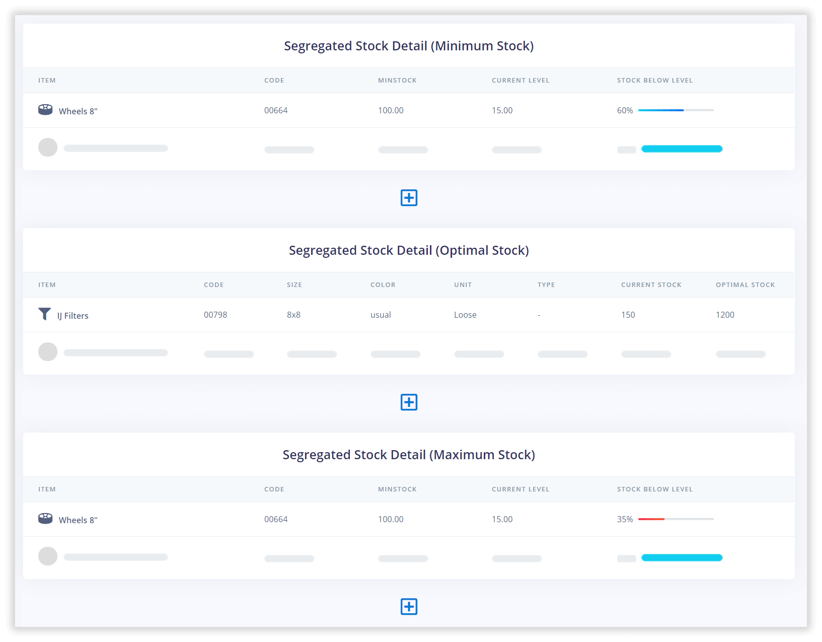 GLUON Imports App Features